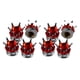 thumbnail image 1 of Tapas de Válvula de Polvo de de Diamante de 8 Piezas Tapón Antipolvo de Vástagos de Válvula de Neumático para Vehículo DYNWAVEMX Tapas de vástago de neumático Crown Diamond, 1 of 6