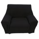 thumbnail image 1 of 1 Uds. Funda de sofá de un solo asiento, funda de poliéster para sofá, funda elástica para sofá, color negro, 1 of 7