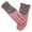 Pink, variant on qolati Touchscreen Gloves for Women Cold Weather Faux Suede Warm Driving Gloves Soft Thermal Fleece Lined Texting Windproof Mittens