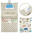 thumbnail image 2 of Baby Bag Organizer Portable Baby Wash Bag Go Out Stroller Mini Diaper Bag Pouches Travel Gear Foldable Newborn Baby Essentials, 2 of 7