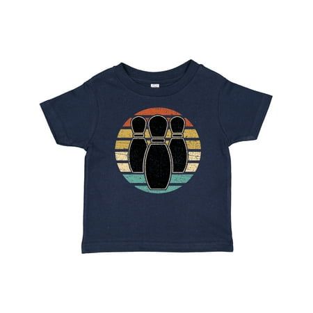 

Inktastic Bowling Sunset for Bowler Silhouette Bowling Pins Gift Toddler Boy or Toddler Girl T-Shirt