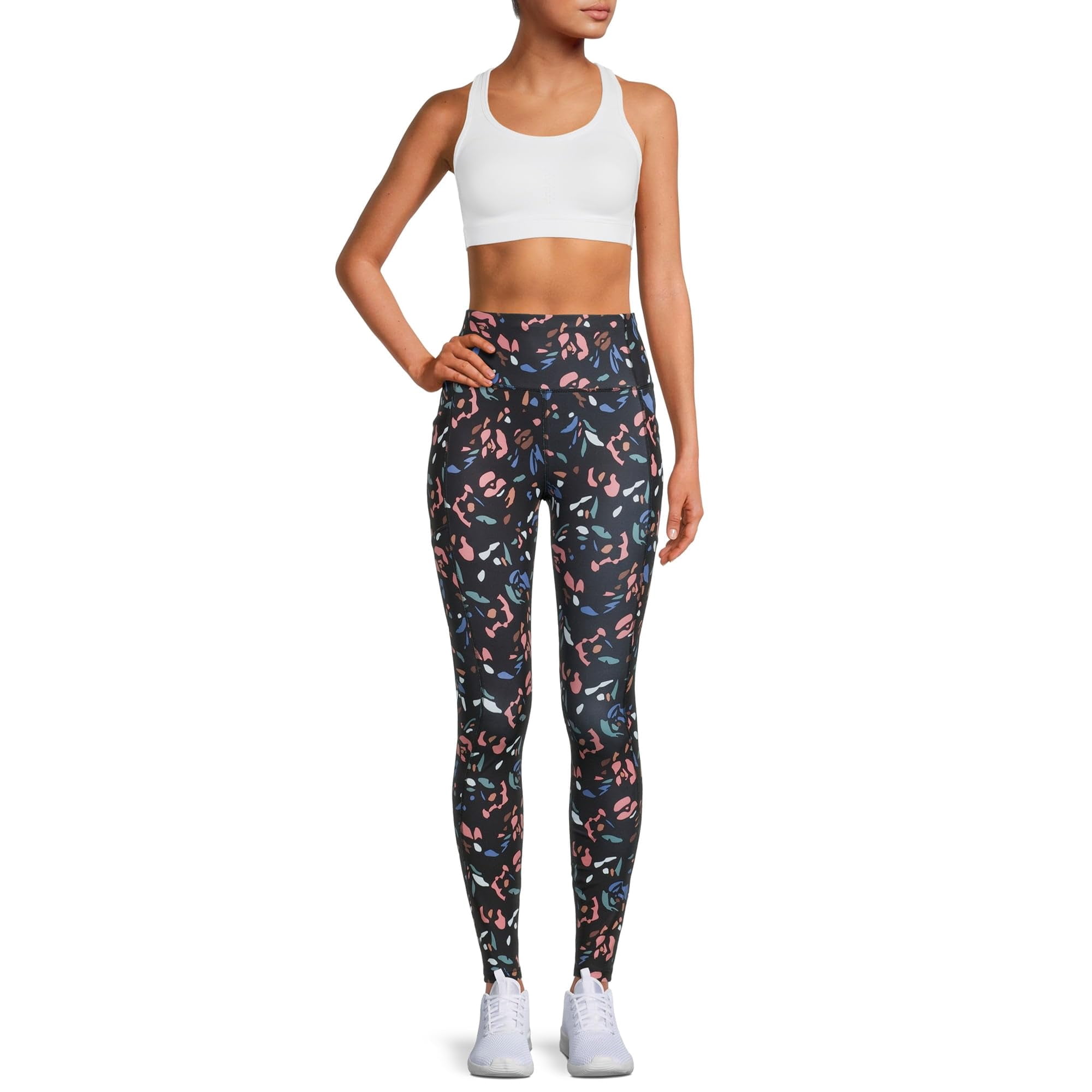 Avia Women's Print Active Leggings with Pockets
