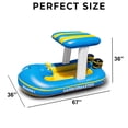 thumbnail image 3 of Bote patrullero inflable, piscina, zona flotante, Tech Harbor Master, 3 of 7