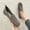 Gray, variant on HAOTAGS Womens Closed Toe Sandals Flat Casual Summer Shoes Gray Size 4.5