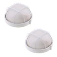 thumbnail image 1 of Luz De tejado De Lámpara De Pared Del Tabique De Rejil De Seguridad 2Pcs Para El Almacén Al Del Sitio De CUTICAT Lámpara de luz de sala de vapor de sauna, 1 of 7