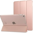 thumbnail image 1 of AmPm Case Fit 2018/2017 iPad 9.7 5th / 6th Generation - Slim Lightweight Smart Shell Stand Cover with Translucent Frosted Back Protector Fit Apple iPad 9.7 Inch 2018/2017, Rose Gold (Auto Wake/Sleep), 1 of 8