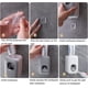 thumbnail image 2 of Dispensador de pasta de dientes, 1 exprimidor automático de pasta de dientes, accesorios de baño montados en la pared para niños y ducha familiar. ( Blanco) JM, 2 of 5