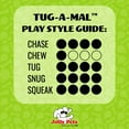 thumbnail image 3 of Jolly Pets Jolly Tug-a-Mal Turtle Tug/Squeak Toy, Large, 3 of 5