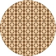 thumbnail image 1 of Ahgly Company Machine Washable Indoor Round Transitional Red Area Rugs, 3' Round, 1 of 7