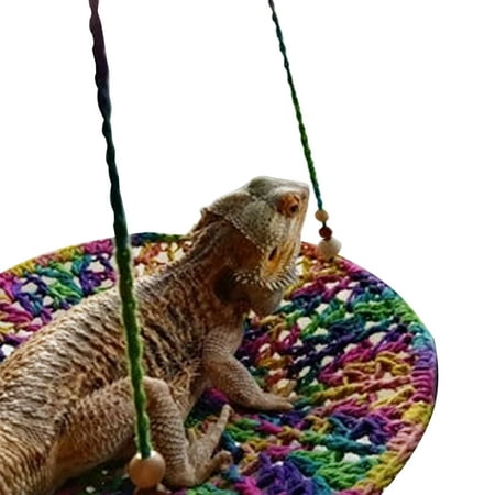 Bearded Dragon Hammock Reptile Lounger for Chameleon, Lizards, Gecko, Snakes, Lguana Reptiles, Geckos