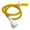 Yellow, variant on 5Ft Bathtub Faucet Sprayer Attachment, Portable Dog Shower Hose Adapter for Tub Spout, No Tools Required for Pet Washing