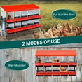 thumbnail image 4 of Nesting Boxes for Chickens, Chicken Nesting Box, Roll Away Nesting Box, Chicken Laying Boxes, Nesting Box for Hens with Lid Cover for Chicken Coop, 4 of 7
