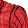 thumbnail image 3 of Birdeem Men Casual Button Short Sleeve Print Turndown Pullover T-Shirt Tops, 3 of 9