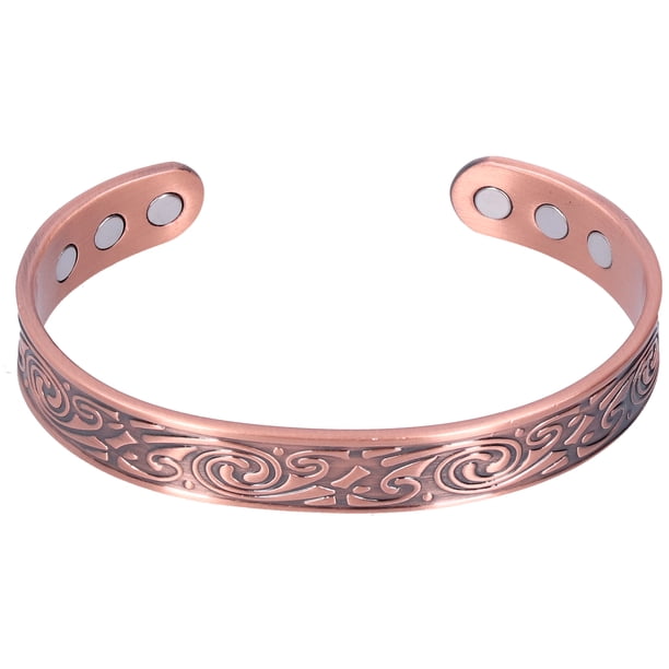 Pulsera Magnética para Artritis, Pulseras de para Hombres Y Mujeres con 6 Potentes Imanes, Alivio Efectivo Y Natural para Dolor en las Articulaciones Y Adelgazamiento pulseras de Higoodz Belleza saludable