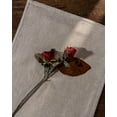 thumbnail image 4 of Artificial Flowers and Greenery Stems Box Set Fake White Rose Daisy Artificial Pine Mixed Flowers with Stem for Wedding Bouquets Vase Floral Arrangement Fall Decoration, 4 of 5