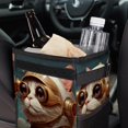 thumbnail image 6 of Cat Retro Car Trash Can: Foldable, with Lid, Leak-proof, Hanging Storage Bag - Trash Can for Car, 6 of 6
