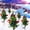2PC, variant on 2026 New Solar Christmas Trees Lights Outdoor Decoration Waterproof, Christmas Tree Lights Holiday Decorations, Christmas Decorations Tree Lights Outdoor Xmas Tree Pathway Stake Lights Patio Yard