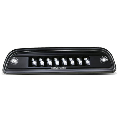 High Mount Brake Light For 1995 to 2017 toyota Tacoma High Mount LED 3rd Third Tail Brake Light Rear Stop Lamp Black Housing 96 97 98 99 00 01 02 03 04 05 06 07 08 09 10 11 12 13 14 15 16 ()