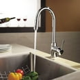 thumbnail image 6 of Kraus KPF-1622CH 15'' Chrome Solid Brass Deck Mount Pull Out Kitchen Faucet, 6 of 7