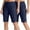 Navy, variant on Women's Knee Length Leggings-High Waisted Capri Pants Biker Shorts for Women Yoga Workout Exercise Short Casual Summer Pants Crop Work Pants Summer Casual Slacks Yoga Dress Pant Sky Blue S