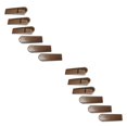 thumbnail image 4 of Kearding 6 unids/set cuña de tope de puerta-topes de puerta de aplicaciones amplias de precio asequible flexible moderno y elegante café café 2Conjunto, 4 of 6