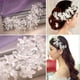 thumbnail image 2 of Alfiler De Boda Faul Pearl Crystal Nupcial Boda Novias Flor hecha a mano Alambre Horquilla para el cabello Horquilla Ndcxsfigh Libre de BPA, 2 of 7