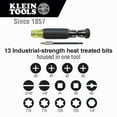 thumbnail image 3 of Klein Tools 14-in-1 Multi-Bit Adjustable Length Screwdriver, 3 of 13