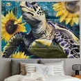 thumbnail image 2 of Orinice Sunflowers Tapestry Wall Hanging Unique Style Graphic Tapestries Home Wall Decor Art for Living Room Bedroom Apartment Farmhouse Dorm 40x60inch, 2 of 6