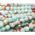 thumbnail image 3 of 6mm Arctic Blue Imperial Jasper Round Beads ForJewelry Making, 3 of 4