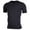 Black, variant on WMTBSRSW Men's Compression Tops Lightwieght V-Neck Quick-Dry T-Shirt Stretchy Sportswear Breathable Workout Shirt for Training Travel