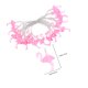 thumbnail image 2 of BESTYASH Decorativa De Luces LED En Nylon Con De Flamenco Rosa Para Jardín, 2 of 7