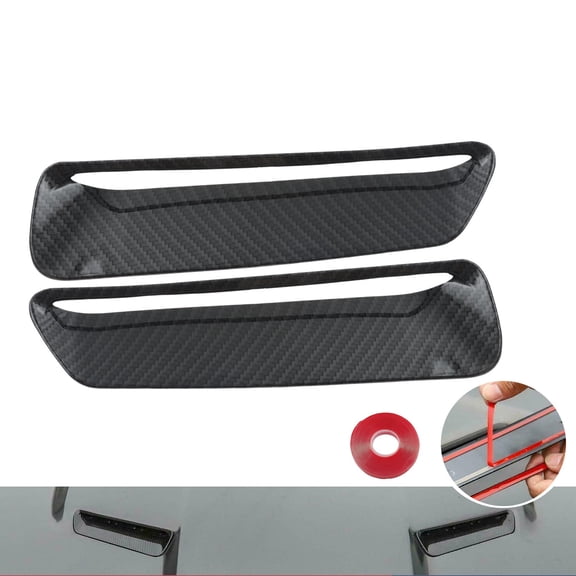Hood Cowl Scoop Air Vent Decoration Cover for 2015-2020 Dodge Challenger