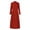 wonen Red Coat, variant on Tuphregyow Women's Cassock Minister Robe Solid Adults Button Belt Priest Robe Clergy Roman Choir Cassock Liturgical Vestment Preacher Church Robe New Style Trendy Brown L