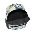 thumbnail image 6 of FORMRS School Backpack with Front Zippered Pocket 12" Student Travel Daypack, Light Floral Pattern, 6 of 6