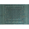 thumbnail image 1 of Ahgly Company Indoor Rectangle Persian Light Blue Traditional Area Rugs, 5' x 8', 1 of 4