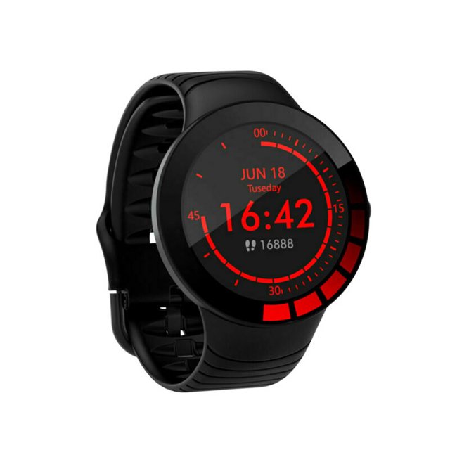 Heartrate Smart Watch 1.28 Pantalla táctil Dial redondo Presión arterial Detección de oxígeno Reloj deportivo Advancent EL5141-00