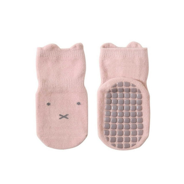Girls Spring Autumn Season Floor Socks Combed Socks Walking Socks Cartoon Mid Calf Socks 0 5 Years Old Clothes
