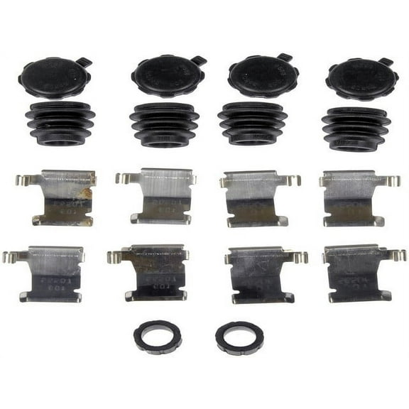 Dorman HW6124 Disc Brake Hardware Kit for Specific Models Fits select: 2014-2017 FORD ECONOLINE, 2008-2013 CHEVROLET EXPRESS G3500