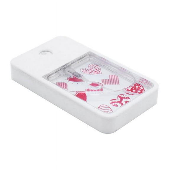 1 x sublimation blanks Perfume Bottles With blank aluminum sheet-White