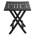 thumbnail image 5 of Gracious Living Outdoor Resin Folding Side Table Black, 5 of 5