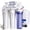 Brushed Nickel, variant on iSpring RCC7, NSF Certified, 75 GPD High Capacity 5-Stage Reverse Osmosis System