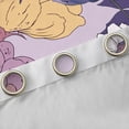 thumbnail image 4 of Homewish Purple Flowers Black Out Curtains For Teens Female Girls,Spring Garden Curtains Pack of 2 (42x63 Each),Exotic Style Floral Bedroom Curtains,Lightweight Room Decor, 4 of 6
