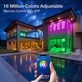 thumbnail image 2 of Tira de luces LED phopollo Bluetooth 24 V 60 m (2 x 30 m) 720 LED, 2 of 8