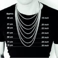 thumbnail image 6 of 8MM-14MM Stainless Steel Cuban Chain Necklace For Men Male Neck Punk Jewelry, 6 of 6