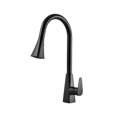 thumbnail image 1 of Houzer CAT-172-MB Catori Series Single Handle Pull-Out Kitchen Faucet, Matte Black, 1 of 1