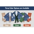 thumbnail image 3 of Wear Sierra Infant & Toddler Boys’ 3-Piece Jean Jacket, Shirt, and Pants Set Brown, Size 12M, 3 of 7