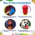 thumbnail image 4 of SodaPup Durable PUP-X Honey Pot Rubber eCupTreat Dispenser and Enrichment Toy, L, Yellow, 4 of 6