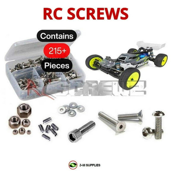RCScrewZ Stainless Screw Kit asc121 for Associated RC10B6.4D 1/10th Buggy #90035 RC Car | SET