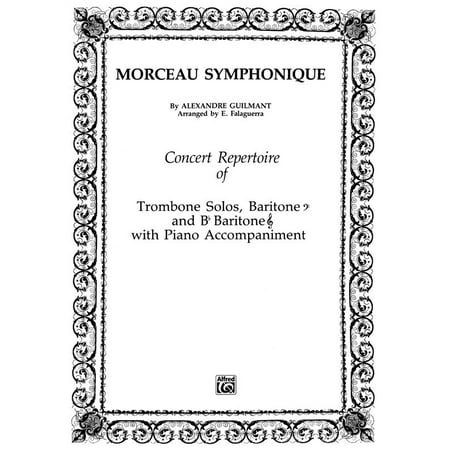 Alfred 00-Ts0046 Morceau Symphonique Tb-Bari Book