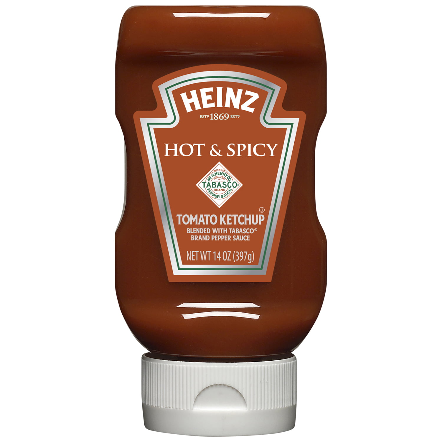 Heinz Hot &amp; Spicy Ketchup 14 oz. Bottle - Walmart.com